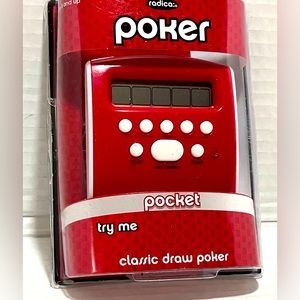 Brand new electronic poker game by Radica Red